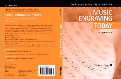 Music Engraving Today, 2nd Ed.